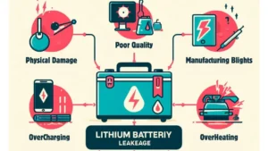 Causes of lithium battery leak