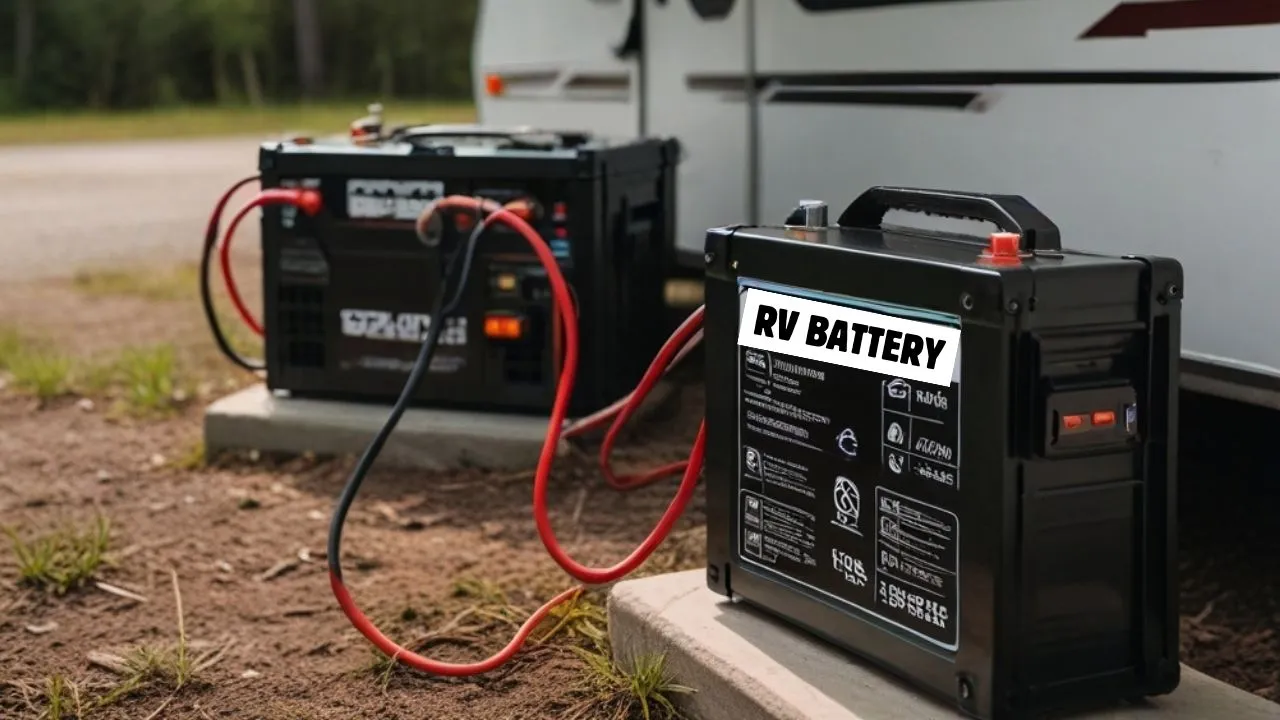 How to charge an RV battery