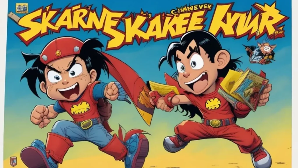 skrawer wayne cartoon book