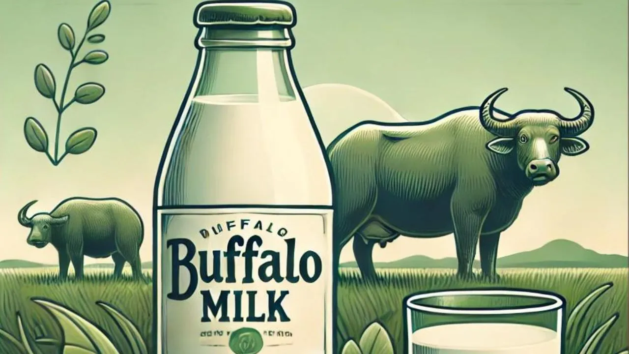 wellhealthorganic buffalo milk tag